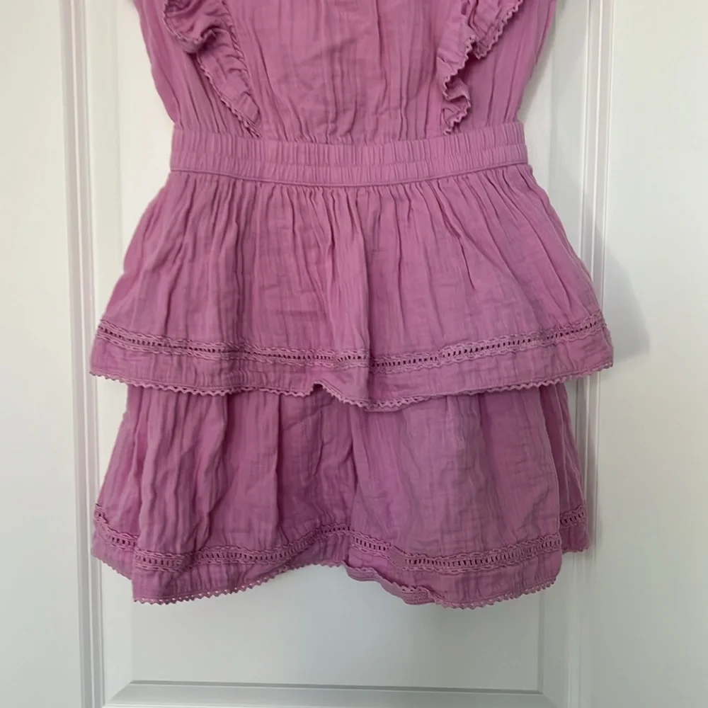 Gap Kids Ruffle Dress in Sugar Pink
